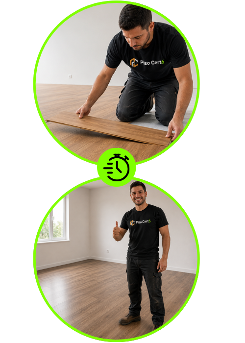 Piso Laminado Click