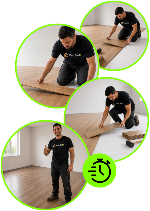 Piso Laminado Click